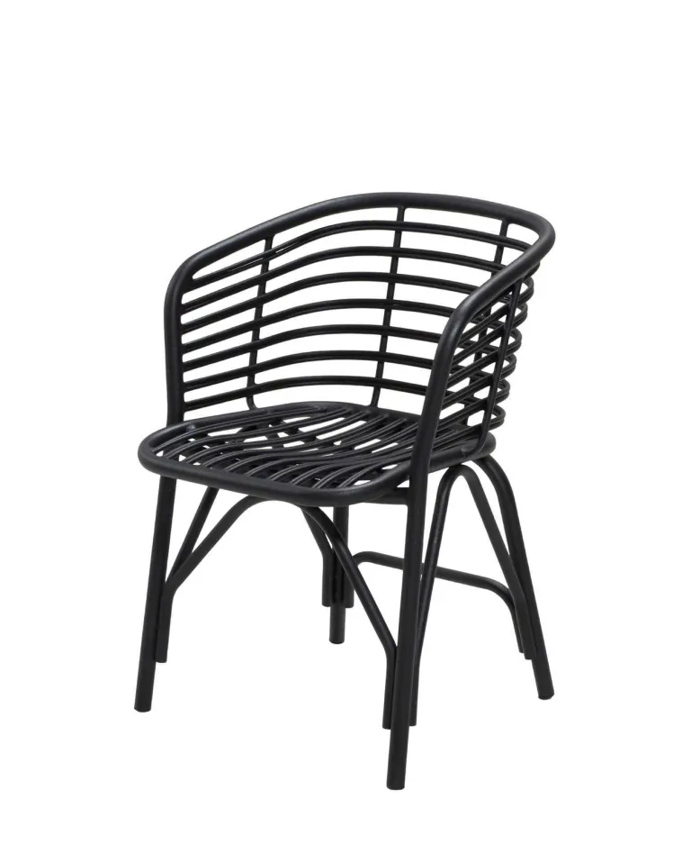 Gartenstuhl Cane-line �Blend� Sessel Aluminiumsessel, lava grau